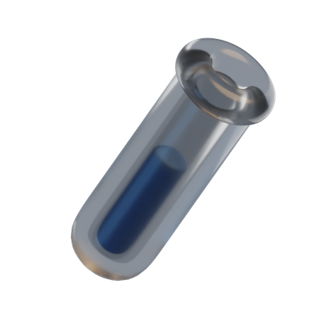 Test tube  3D Icon