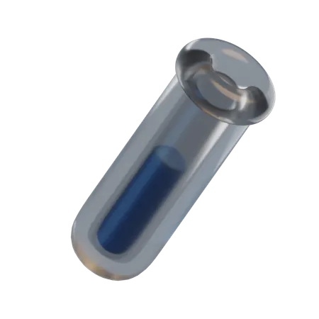 Test tube  3D Icon