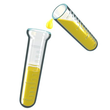 Test Tube  3D Icon