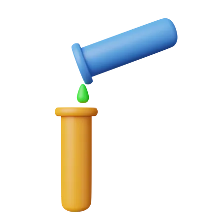 Test Tube  3D Icon