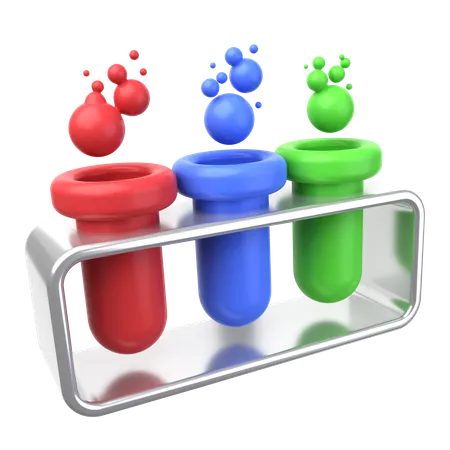 Test Tube  3D Icon