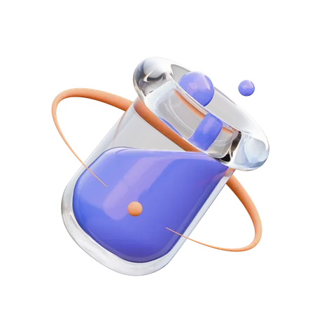 Test Tube  3D Icon