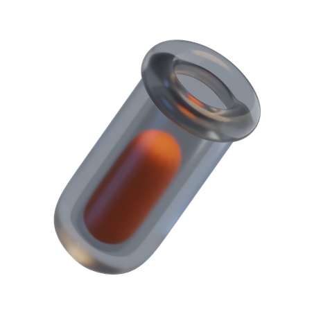 Test tube  3D Icon