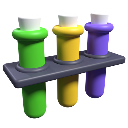 Test Tube  3D Icon