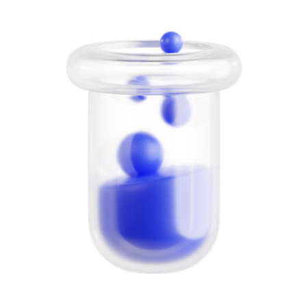 Test Tube  3D Icon