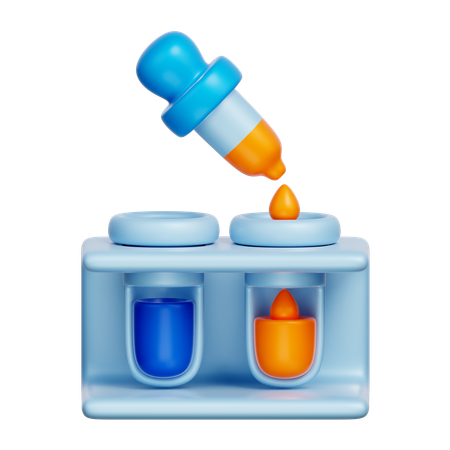 Test Tube  3D Icon