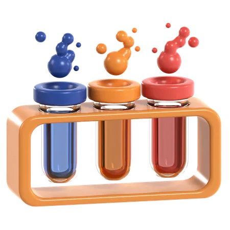 Test Tube  3D Icon