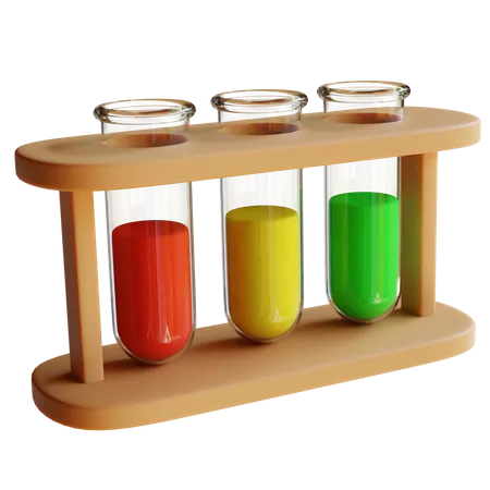 Test Tube  3D Illustration