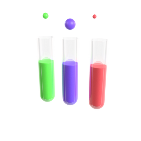 Test Tube  3D Illustration