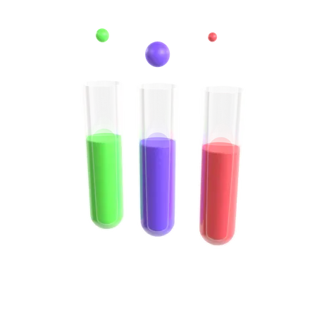 Test Tube  3D Illustration