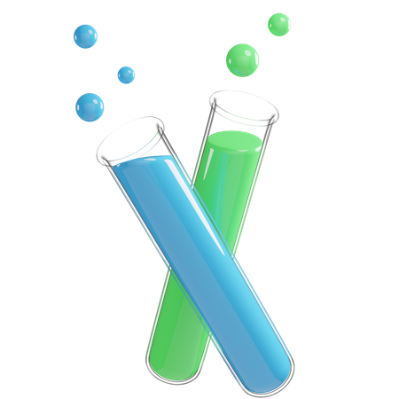 Test Tube  3D Illustration