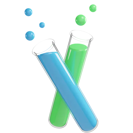 Test Tube  3D Illustration