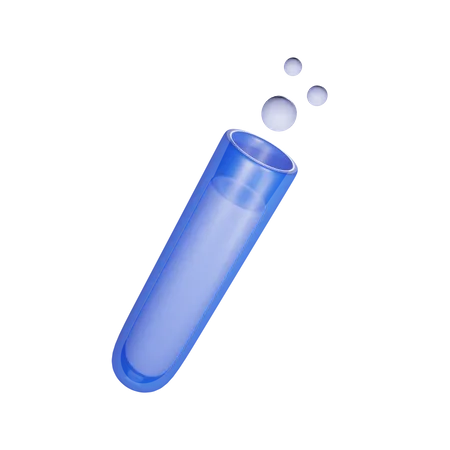 Test Tube  3D Illustration