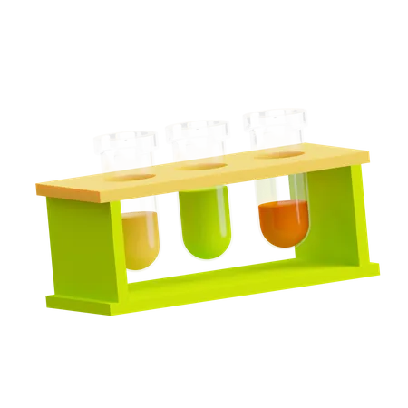 Test Tube  3D Illustration