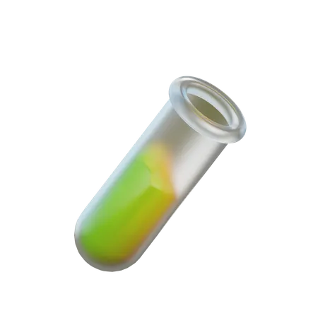 Test Tube  3D Illustration