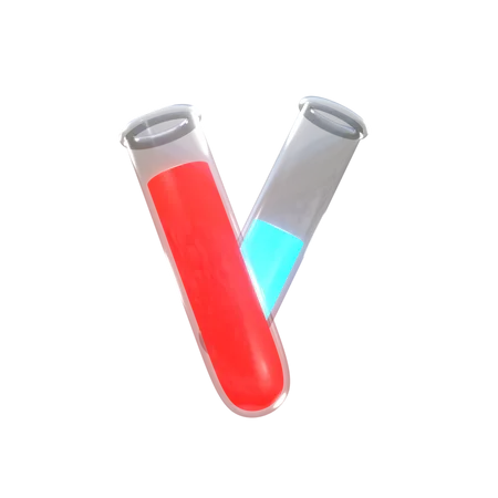 Test Tube  3D Illustration