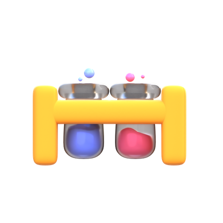 Test Tube Rack  3D Icon