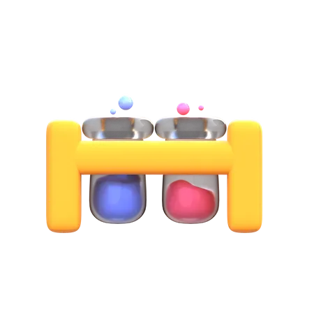 Test Tube Rack  3D Icon