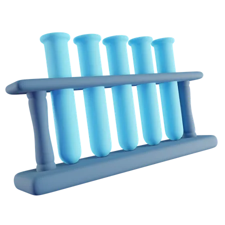 Test Tube Rack  3D Icon