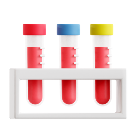 Test Tube Rack  3D Icon