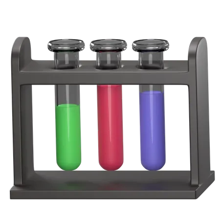 Test Tube Rack  3D Icon