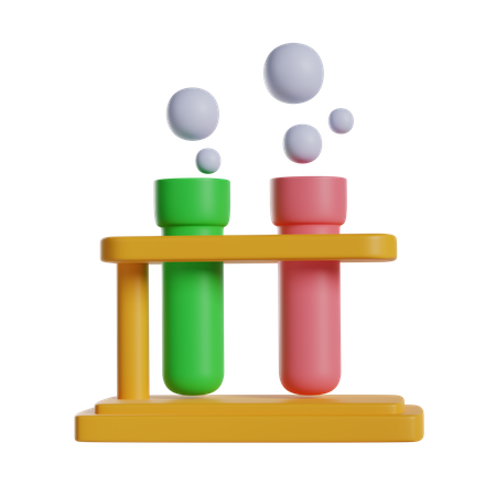 Test Tube Rack  3D Icon