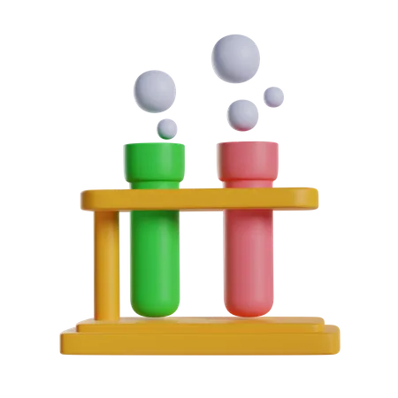 Test Tube Rack  3D Icon