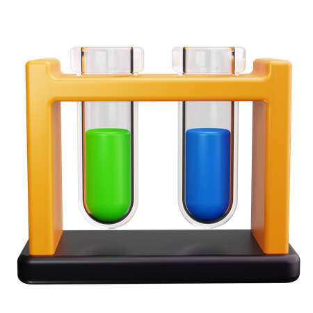 Test Tube Rack  3D Icon