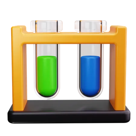 Test Tube Rack  3D Icon