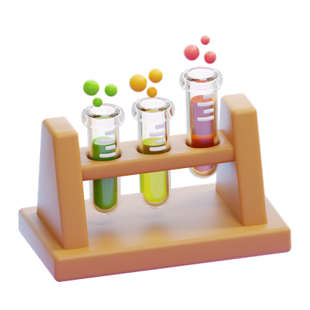 TEST TUBES  3D Icon