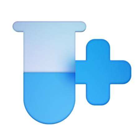 Testprobe  3D Icon