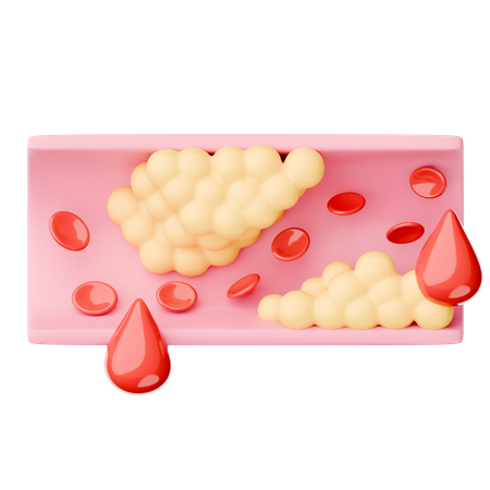 Teste de colesterol  3D Icon