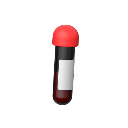 Teste de sangue  3D Icon