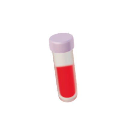 Teste de sangue  3D Icon