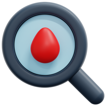 Teste de sangue  3D Icon