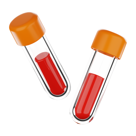 Teste de sangue  3D Icon