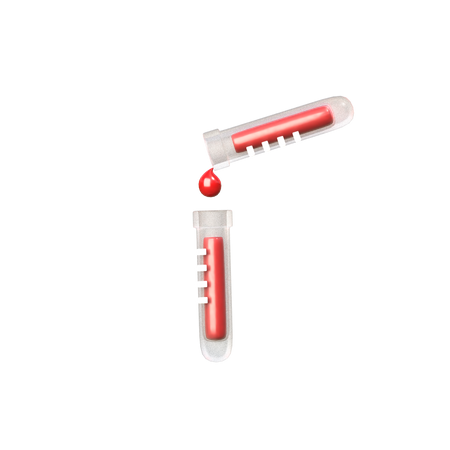 Teste de sangue  3D Icon