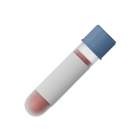Teste de sangue  3D Icon