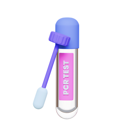 Teste PCR  3D Icon