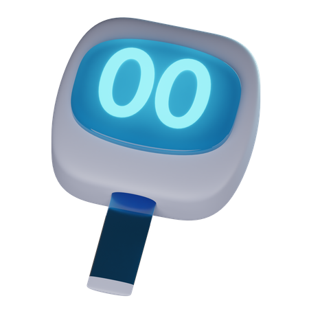 Testeur de diabète  3D Icon
