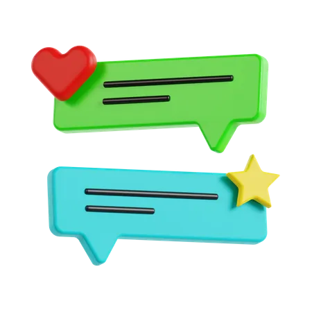 3 D Icon Pack Of Feedback 3D Icon