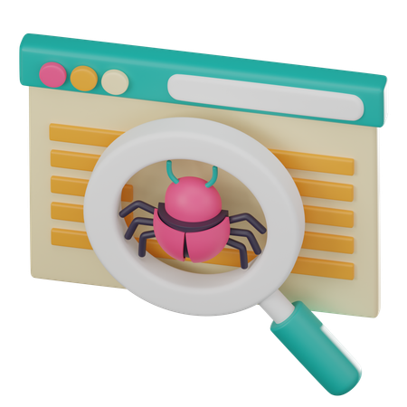 Tests de bogues  3D Icon