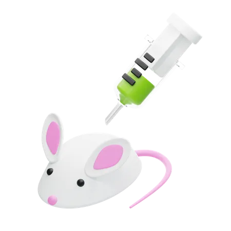 Tests de laboratoire sur souris  3D Icon