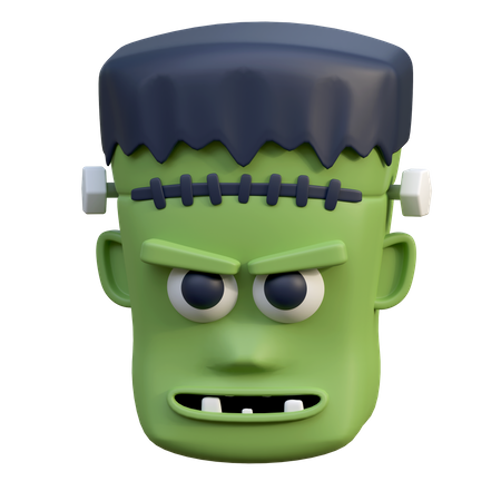 Tête de Frankenstein  3D Icon