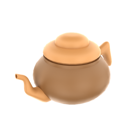 Tetera de café  3D Icon