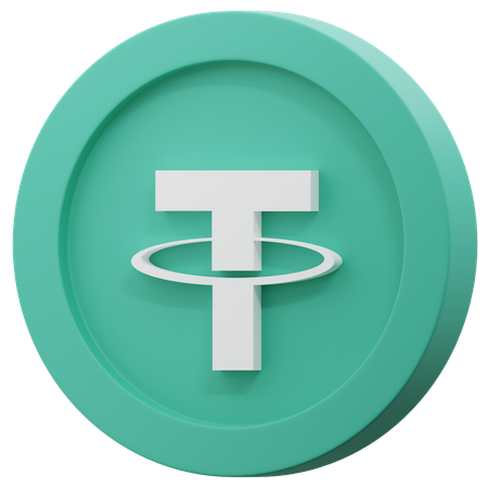 Tether  3D Icon