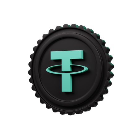 Tether  3D Icon