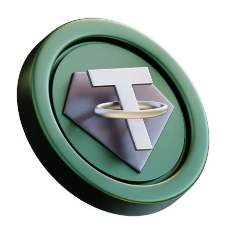 Tether  3D Icon