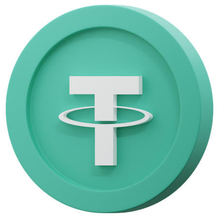 Tether  3D Icon