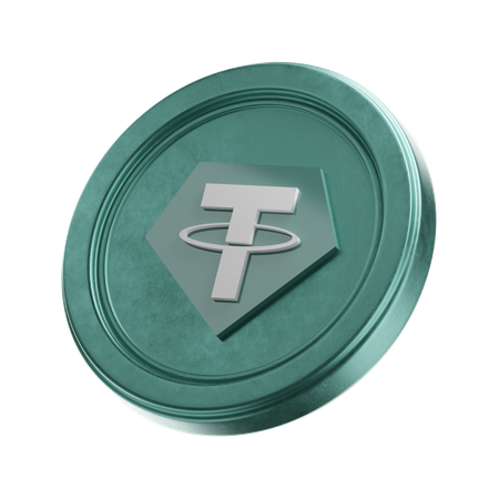 Tether  3D Icon